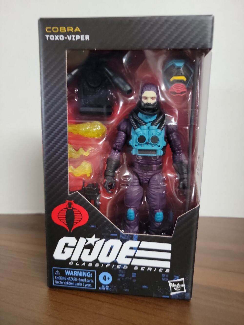 G.I. JOE -HASBRO CLASSIFIED SERIES #209 COBRA TOXO-VIPER ACTION FIG BRAND NEW